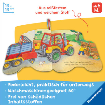 Mein Knuddel-Knautsch-Buch: Mein Traktor