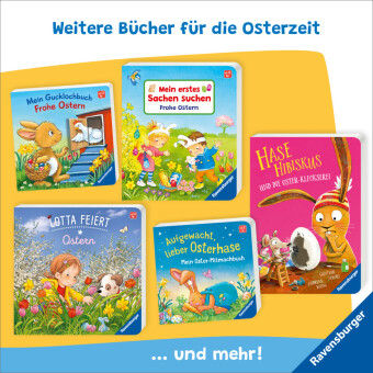 Aufgewacht, lieber Osterhase: Mein Oster-Mitmachbuch