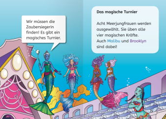 Barbie - Meerjungfrauen-Power: Das magische Turnier - Erstlesebuch zum Lesenlernen