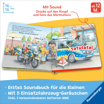 Hör mal hin - Tatütata! Wer kommt denn da? Einsatzfahrzeuge