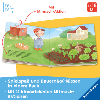 Fahr mit dem Traktor! Mein Bauernhof-Mitmachbuch