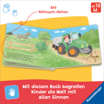 Fahr mit dem Traktor! Mein Bauernhof-Mitmachbuch