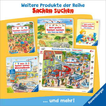 Mein Sachen suchen Wimmelbuch: Dinosaurier