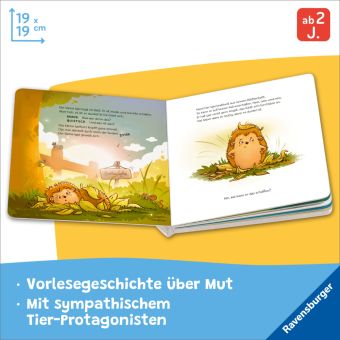 Wenn kleine Igel mutig sind