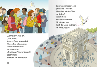 Leserabe 2. Lesestufe - Auf heißer Spur - Die Detektive von Paris