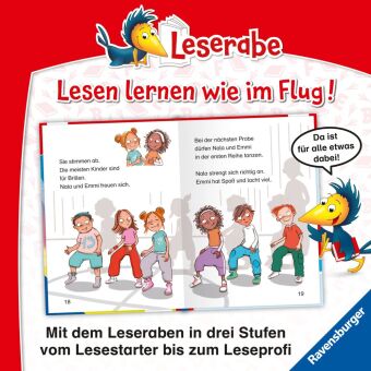 Leserabe 1. Lesestufe - Emmi und Nala im Tanz-Fieber