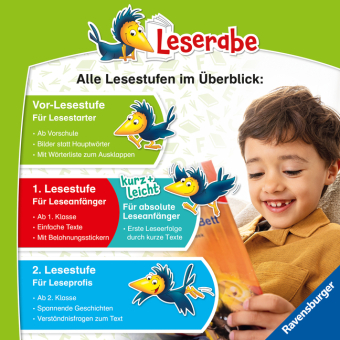 Leserabe Vor-Lesestufe - Piratin Pia auf Schatzsuche