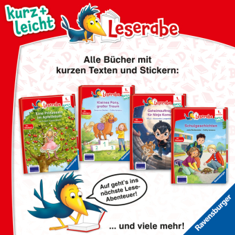 Leserabe 1. Lesestufe Kurz und leicht - Befreit die Dinos! 