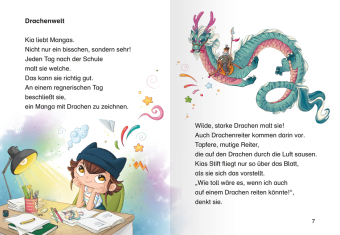 Leserabe 2. Lesestufe - Kia und der Manga-Drache
