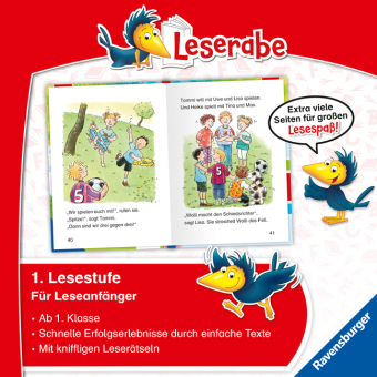 Leserabe Sonderausgaben - Fußballabenteuer zum Lesenlernen