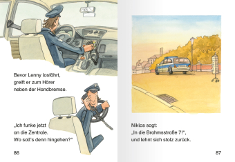 Leserabe Sonderausgaben - Polizeiabenteuer zum Lesenlernen