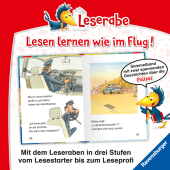 Leserabe Sonderausgaben - Polizeiabenteuer zum Lesenlernen