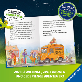 Die Jagd nach dem magischen Detektivkoffer, Band 2 - Vorsicht, Ganoven!