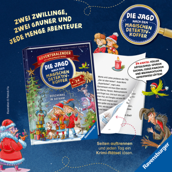 Die Jagd nach dem magischen Detektivkoffer, Band 2 - Vorsicht, Ganoven!