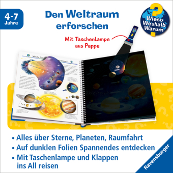 Wieso? Weshalb? Warum? Leuchte und entdecke - Weltraum