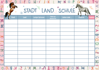 Meine superschlaue Pferde Schulstart-Box
