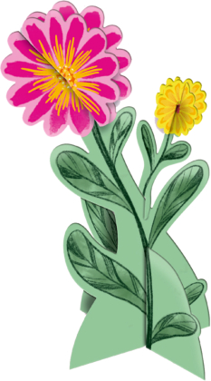 3D-Blumen - Blumen für dich! 