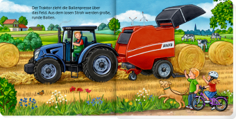 So viele große Fahrzeuge bei der Arbeit