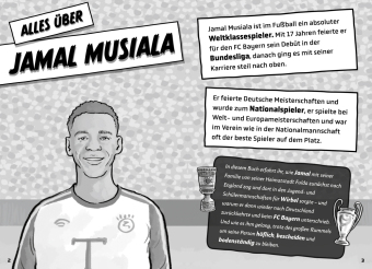 Mein Fußballheld Jamal Musiala  - Seine Geschichte, seine Spiele, seine Rekorde 