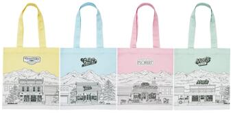 Main Street Tote Bag »Green Valley Moe's Diner«