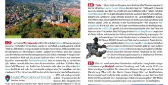 Freizeitkarte Harz