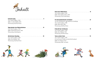 Das kunterbunte Astrid Lindgren Weihnachtsbuch
