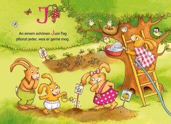 Wenn sieben kleine Hasen durch das ABC rasen
