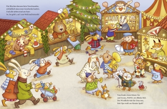 Wenn sieben kleine Weihnachtshasen mit Schwung durch die Adventszeit rasen