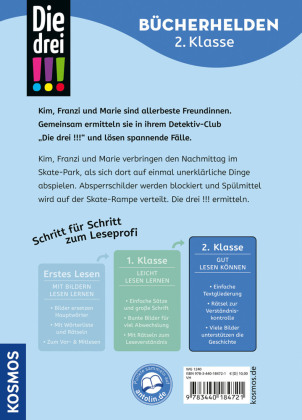 Die drei !!!, Bücherhelden 2. Klasse, Ein Fall im Skate-Park