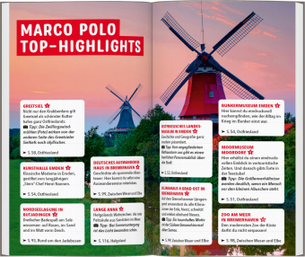MARCO POLO Reiseführer Ostfriesland, Nordseeküste Niedersachsen, Helgoland