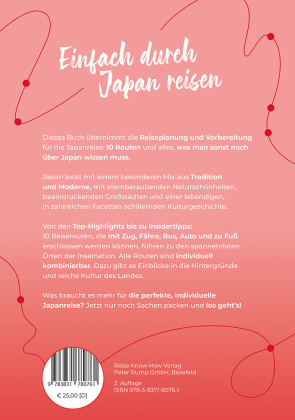Reiseführer Japan - Reiserouten, Highlights, Inspiration