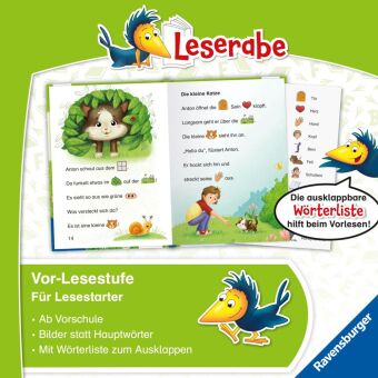 Leserabe Vor-Lesestufe - Eine kleine Katze für Anton