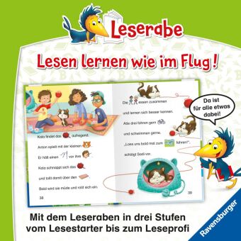 Leserabe Vor-Lesestufe - Eine kleine Katze für Anton