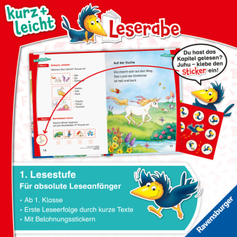 Leserabe 1. Lesestufe Kurz und leicht - Das Einhorn und der Zauber-Traum