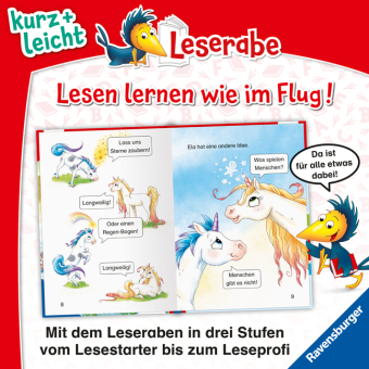 Leserabe 1. Lesestufe Kurz und leicht - Das Einhorn und der Zauber-Traum