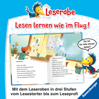 Leserabe 2. Lesestufe - Handy-Spuk in der Schule