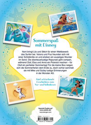 Disney Sommergeschichten - Erstlesebuch ab 7 Jahren zum Lesenlernen