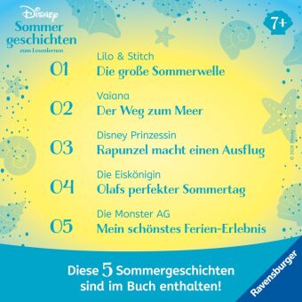 Disney Sommergeschichten - Erstlesebuch ab 7 Jahren zum Lesenlernen
