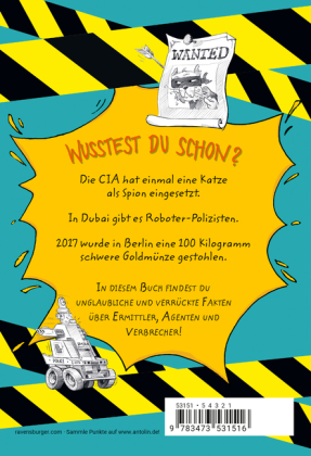 Verrückte Fakten für coole Jungs. Top Secret. Alles über Spione, Detektive und Agenten (Kinderbuch ab 9 Jahre)