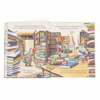 Herr Dachs und seine erstaunliche Buchhandlung