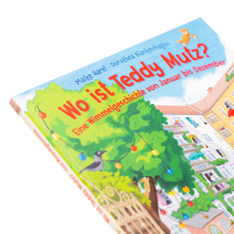 Wo ist Teddy Mutz? Eine Wimmelgeschichte von Januar bis Dezember