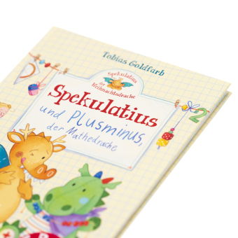 Spekulatius, der Weihnachtsdrache. Spekulatius und Plusminus, der Mathedrache