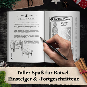 Der Escape Room Rätsel-Adventskalender: Sherlock Holmes & die Jagd auf das Phantom 