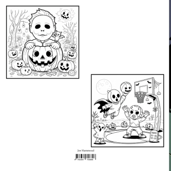 Halloween Cutest Serial Killers Malbuch für Erwachsene