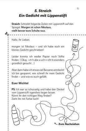 Die lustigsten Wichtelbriefe für Kinder | Zum Ausschneiden & sofort Verwenden | Interaktives Adventskalender-Buch