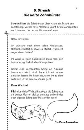 Die lustigsten Wichtelbriefe für Kinder | Zum Ausschneiden & sofort Verwenden | Interaktives Adventskalender-Buch