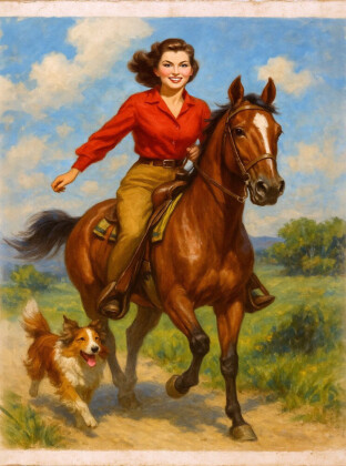 CALVENDO Puzzle Kurzer Galopp nach Hause | 2000 Teile Lege-Größe 90x67cm Foto-Puzzle für glückliche Stunden