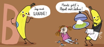 Sag mal Ananas! ... Deine Hose ist nass! 