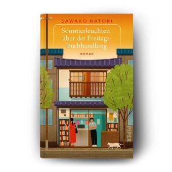 Sommerleuchten über der Freitagsbuchhandlung 