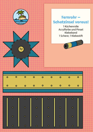 Lass uns basteln - Bastelbuch ab 5 Jahre - Piraten